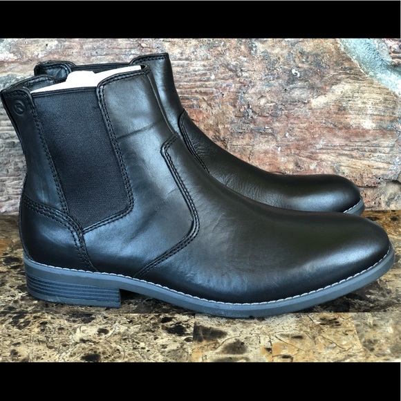 NEW Rockport Men's Colden Chelsea Boots (WIDE fit) - Picture 2 of 11